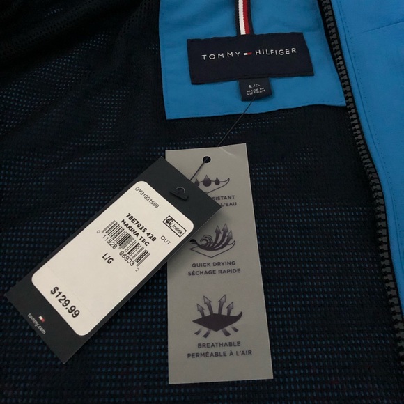 Hilfiger windbreaker Water resistant Regatta jacke - Picture 6 of 12
